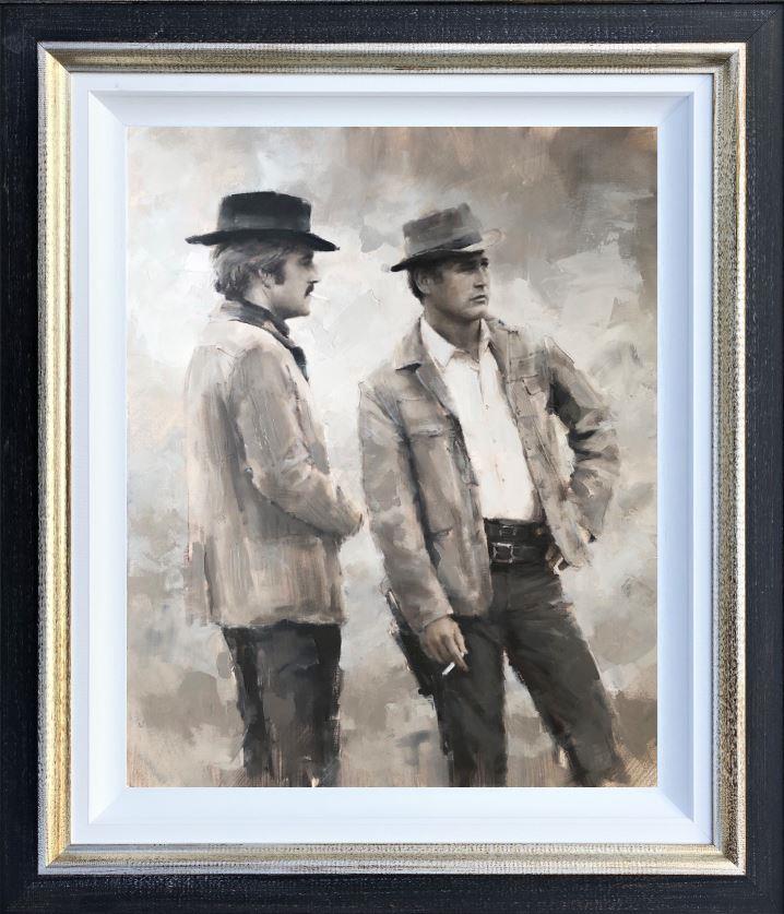 Tony Hinchliffe - 'Butch Cassidy And The Sundance Kid' - Framed Original Art