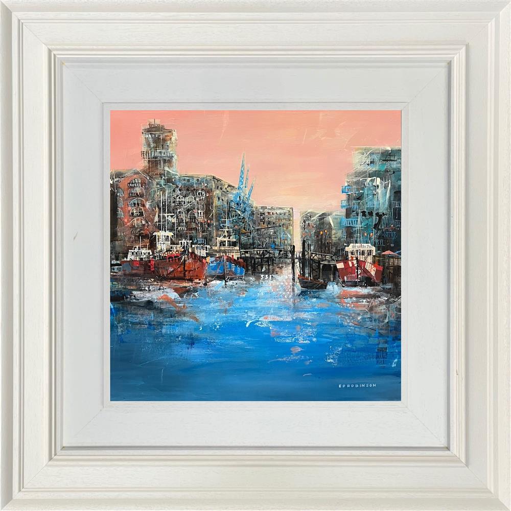 Ed Robinson - 'Butlers Wharf II'  - Framed Original Artwork
