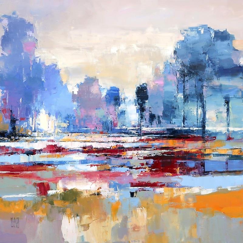 Hervé Lenouvel  'By The Water' - Framed Original Artwork