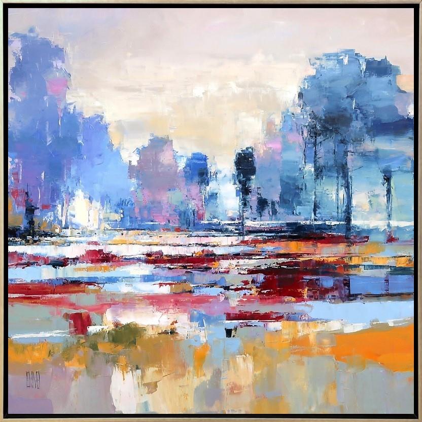 Hervé Lenouvel  'By The Water' - Framed Original Artwork