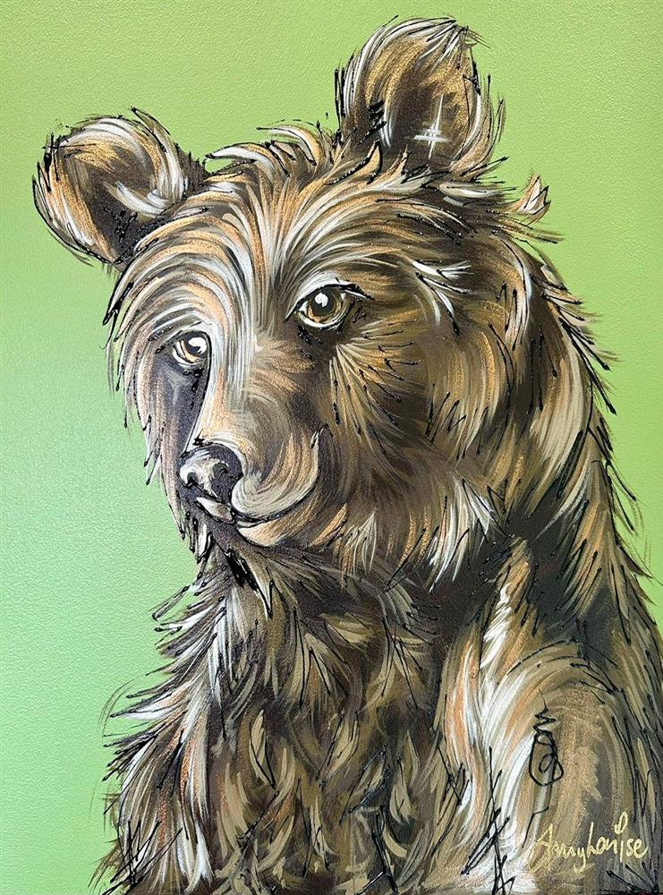 Amy Louise - 'Byron Bear' - Framed Original Artwork