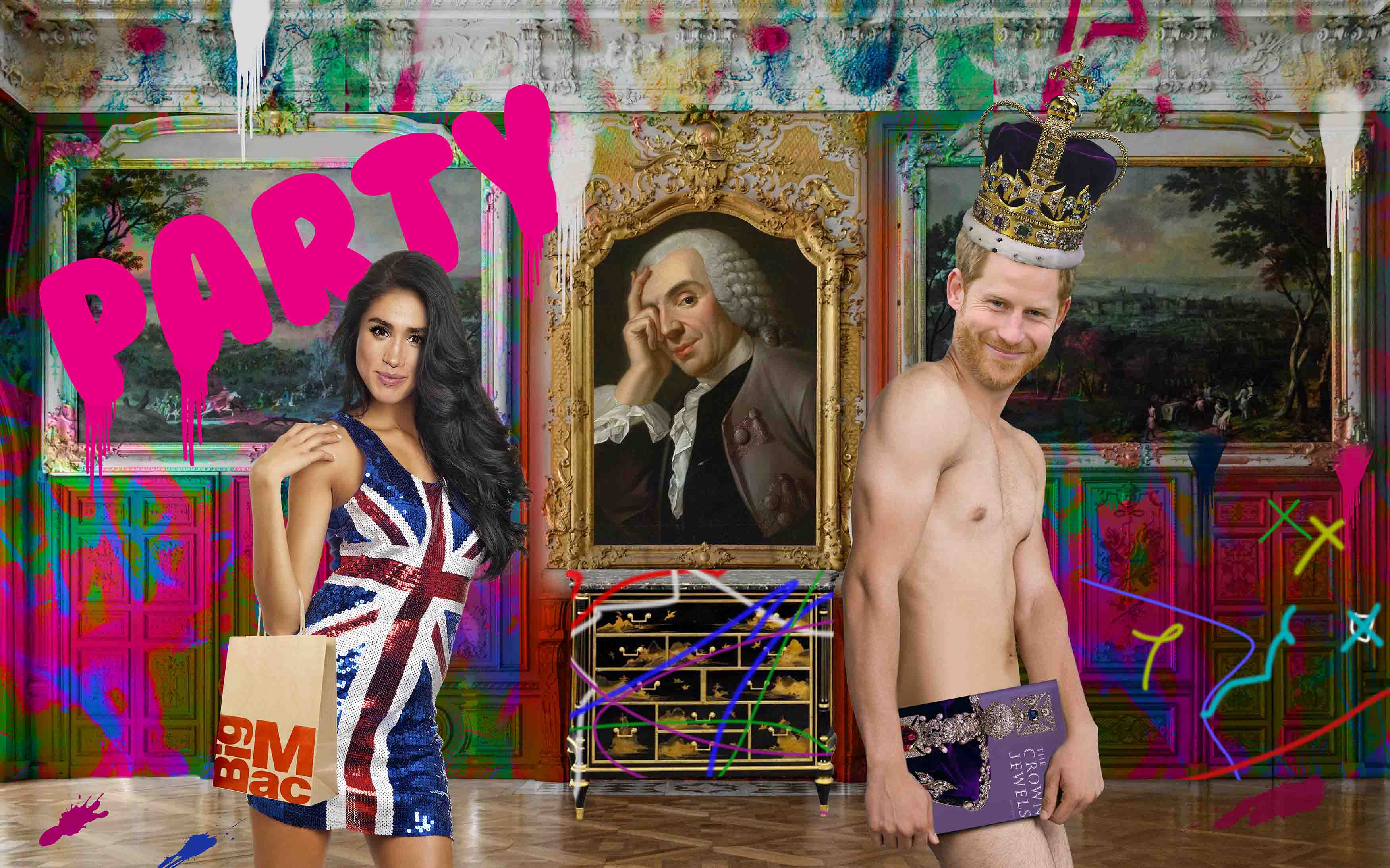 Chloe Rox - 'Party' - Limited Edition Print