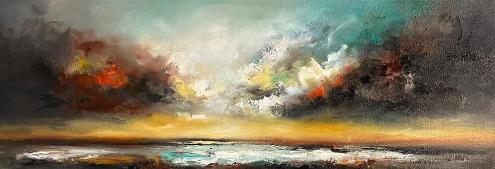 Anna Schofield - 'Calm Evenings' - Framed Original Artwork