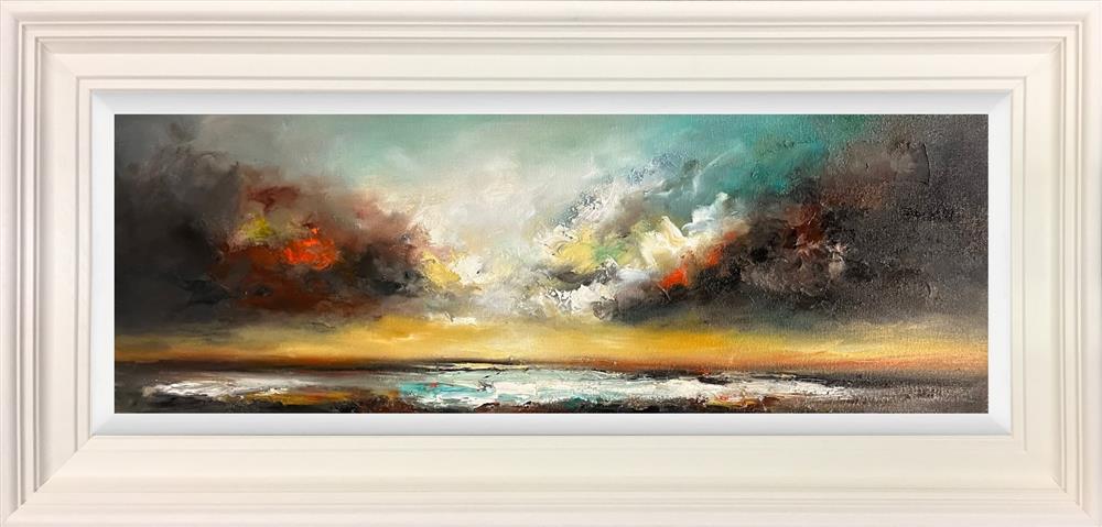 Anna Schofield - 'Calm Evenings' - Framed Original Artwork