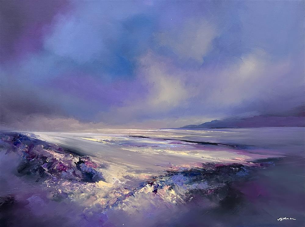 Alison Johnson - 'Calm Of The Day' - Framed Original Artwork