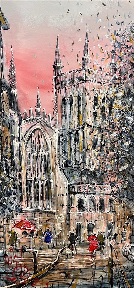 Nigel Cooke - 'Cambridge Haze'  - Framed Original Artwork