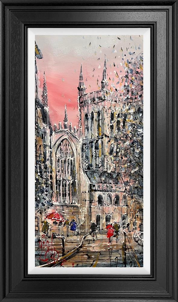 Nigel Cooke - 'Cambridge Haze'  - Framed Original Artwork