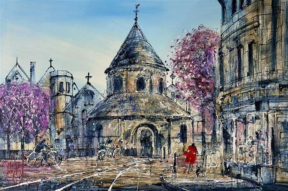 Nigel Cooke - 'Cambridge Streets' - Framed Original Artwork