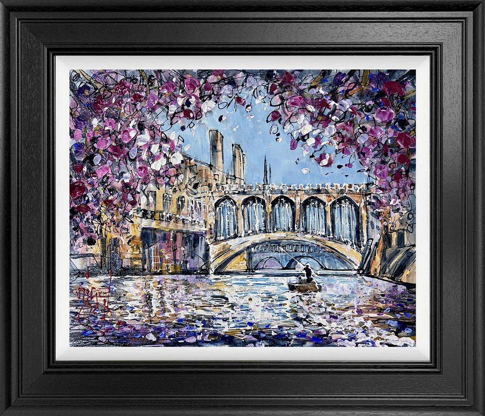Nigel Cooke - 'Cambridge Waters' - Framed Original Artwork