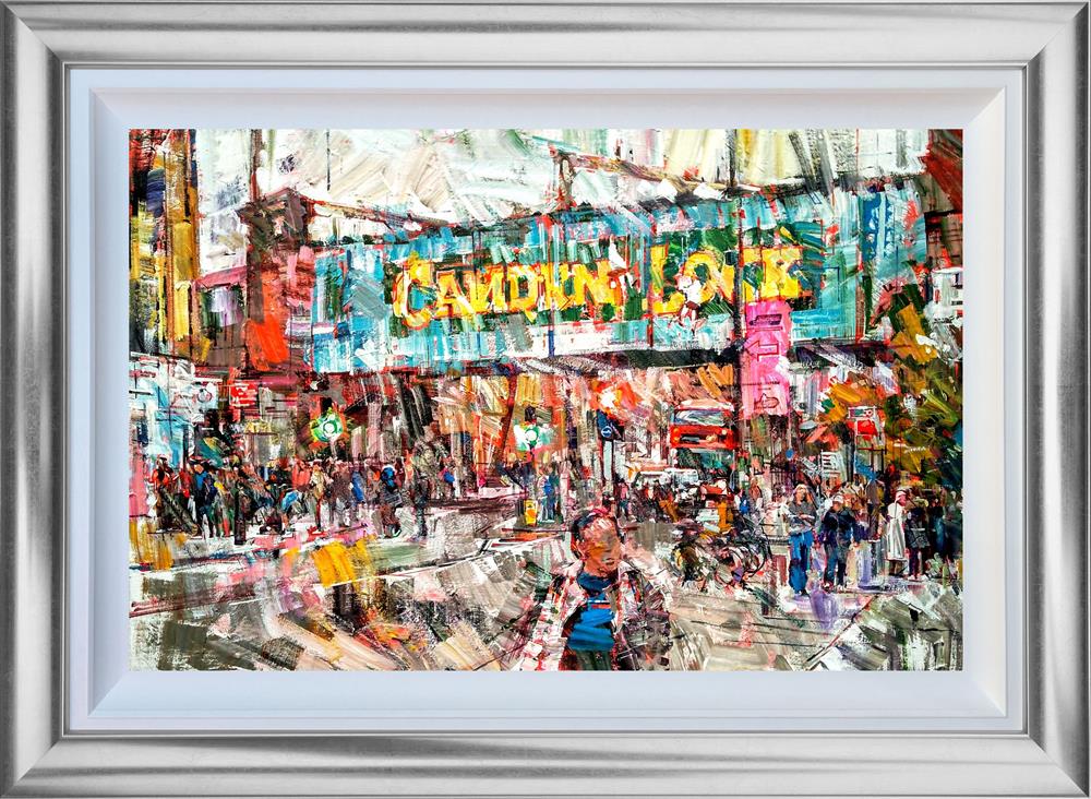 Colin Brown - 'Camden, London' - Framed Original Art