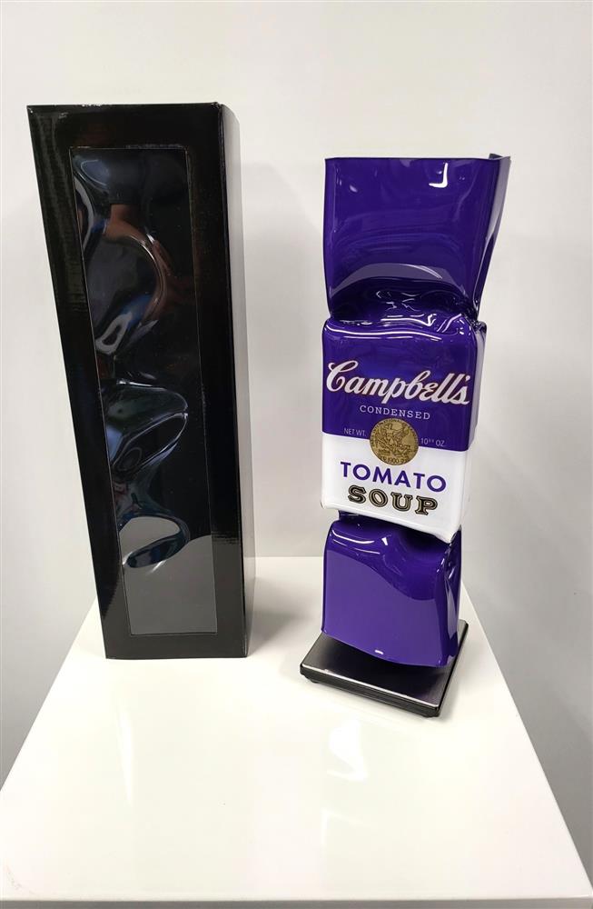 Michael Daniels - 'Campbell's Soup Purple' - Limited Edition Sculpture