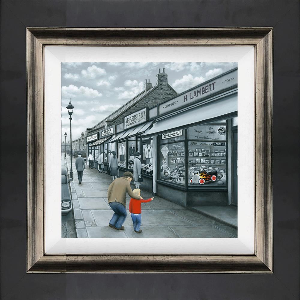 Leigh Lambert - 'Can We Buy It' - Canvas  - Framed Limited Edition Art