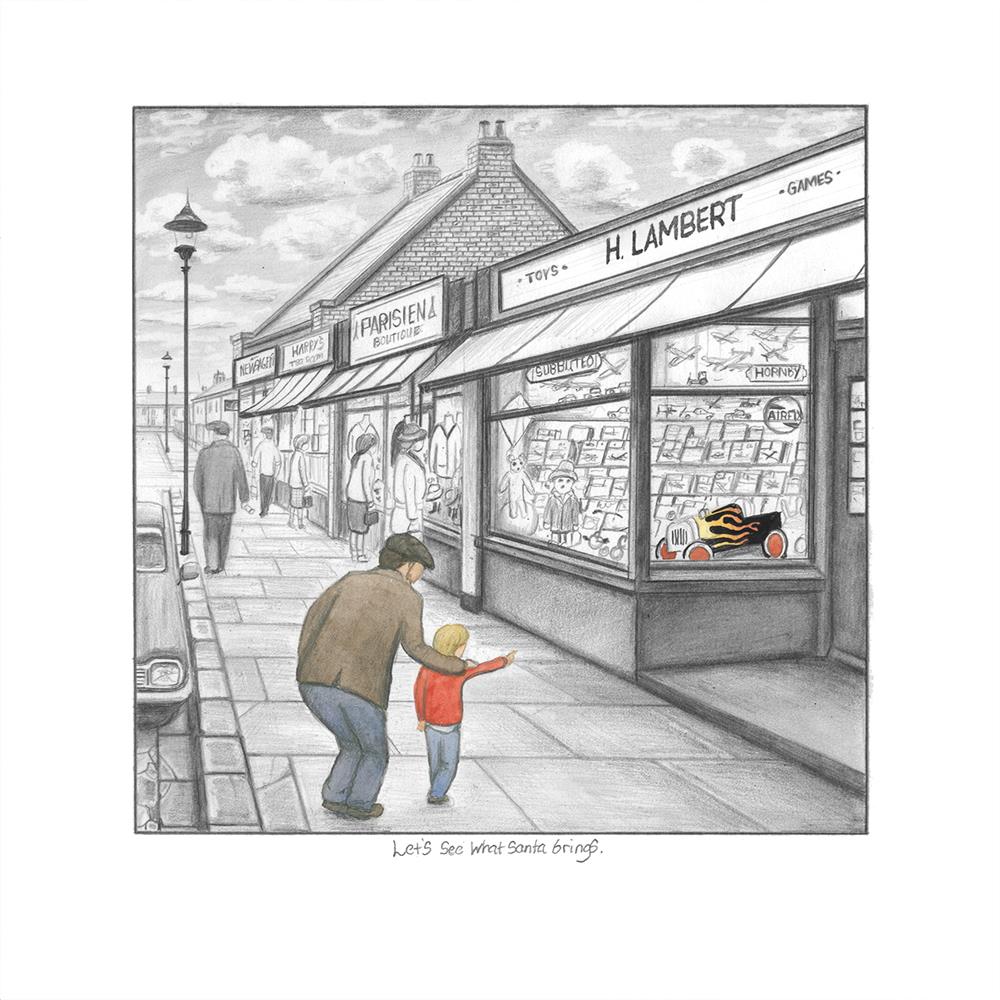 Leigh Lambert - 'Can We Buy It? - Sketch' - Framed Limited Edition