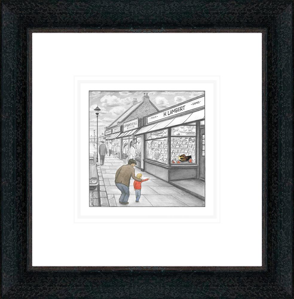 Leigh Lambert - 'Can We Buy It? - Sketch' - Framed Limited Edition