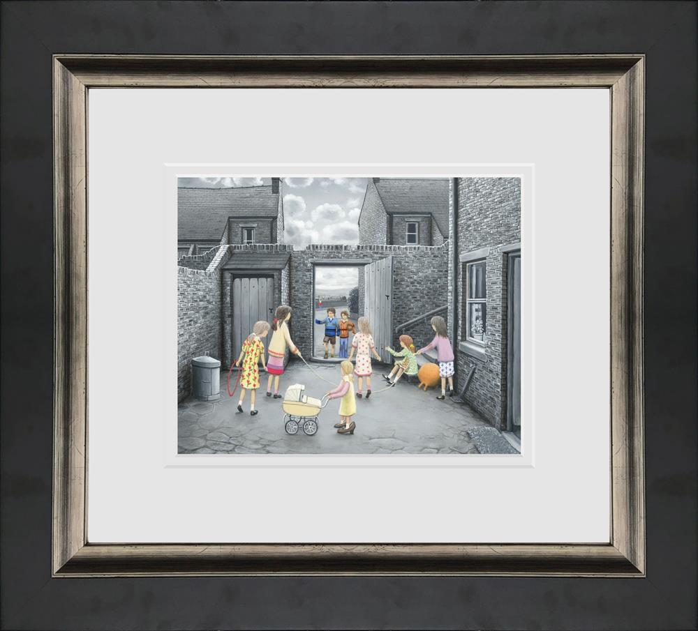 Leigh Lambert - 'Can We Help You?' - Paper Artist Proof  - Framed Limited Edition