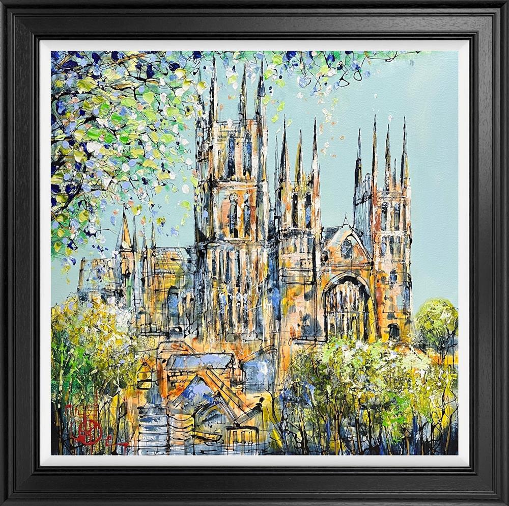 Nigel Cooke - 'Canterbury Life' - Framed Original Artwork