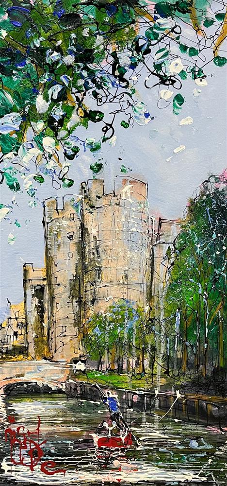 Nigel Cooke - 'Canterbury Waters' - Framed Original Artwork