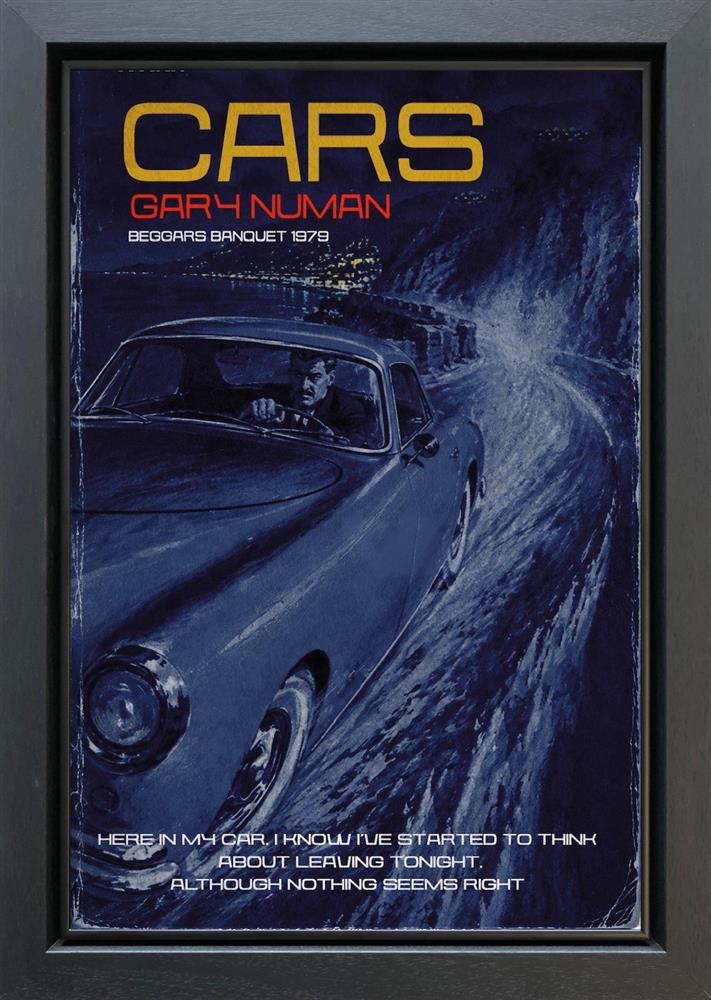 Linda Charles - 'Cars' - Framed Original Artwork
