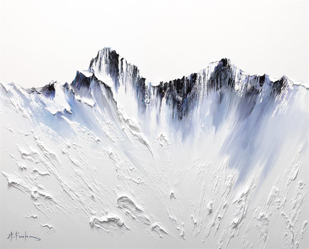 Bozhena Fuchs- 'Carved By Winds' - Framed Original Artwork