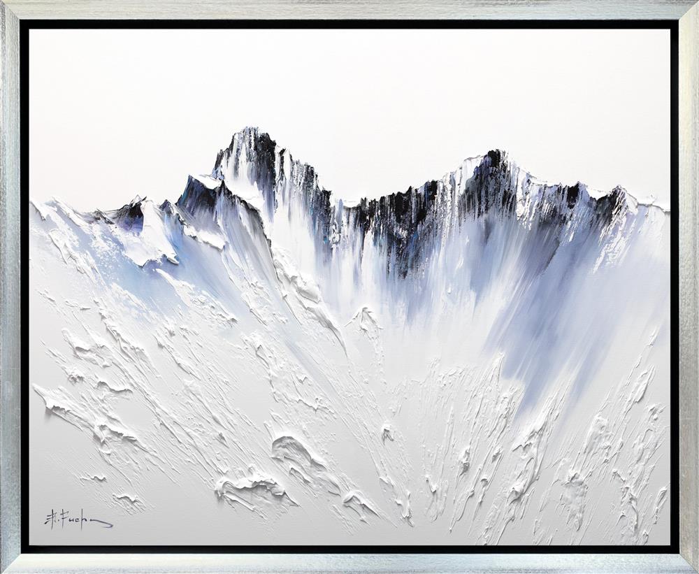 Bozhena Fuchs- 'Carved By Winds' - Framed Original Artwork