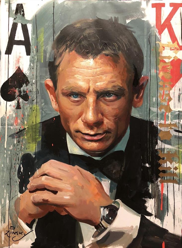 Zinsky - 'Casino Royale' - Framed Original Artwork