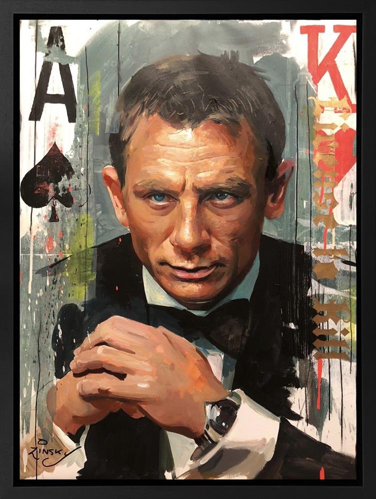 Zinsky - 'Casino Royale' - Framed Original Artwork