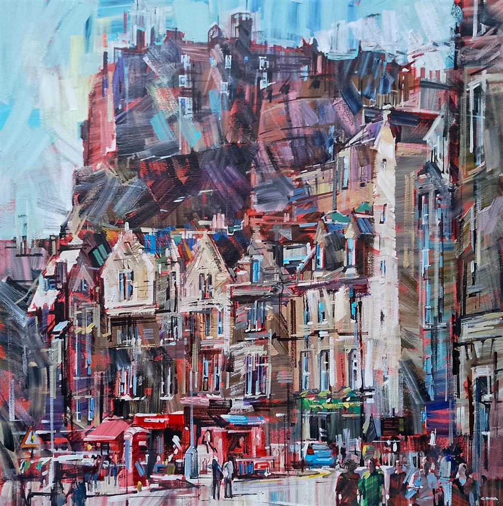 Colin Brown - 'Castle Heights' - Framed Original Art