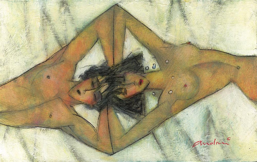 Andrei Protsouk - 'Catching A Breath' - Framed Original Art