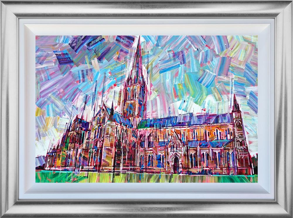 Colin Brown - 'Cathedral Heights' - Framed Original Art