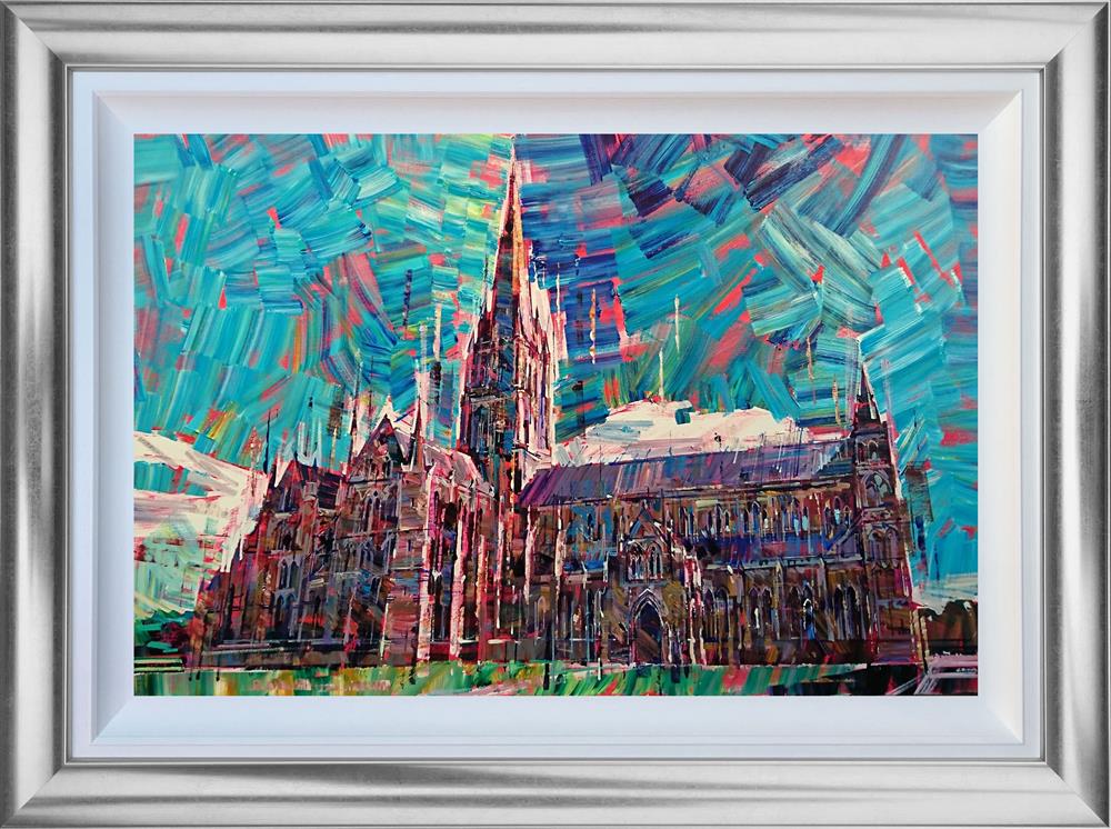 Colin Brown - 'Cathedral Spire' - Framed Original Art