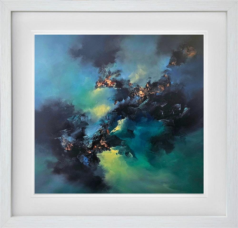 Alison Johnson - 'Celestial Drift II' - Framed Original Artwork