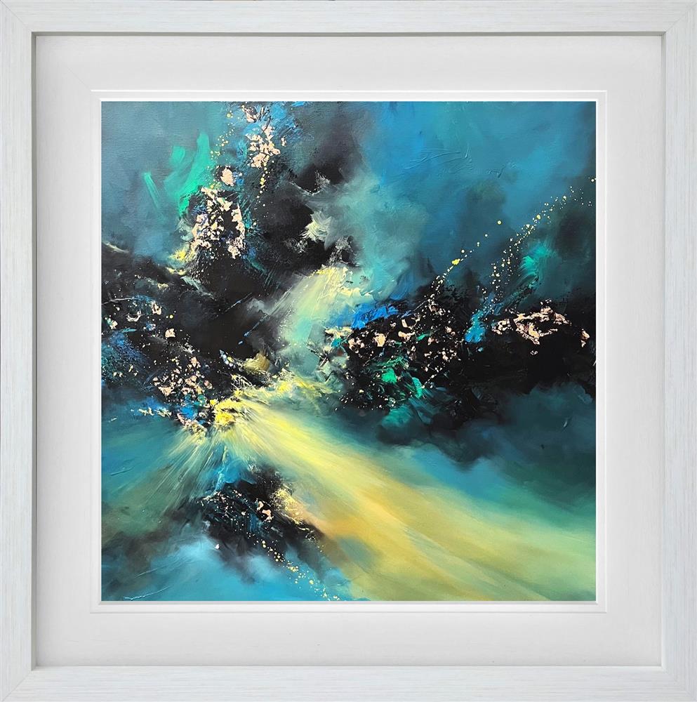 Alison Johnson - 'Celestial Drift III' - Framed Original Artwork