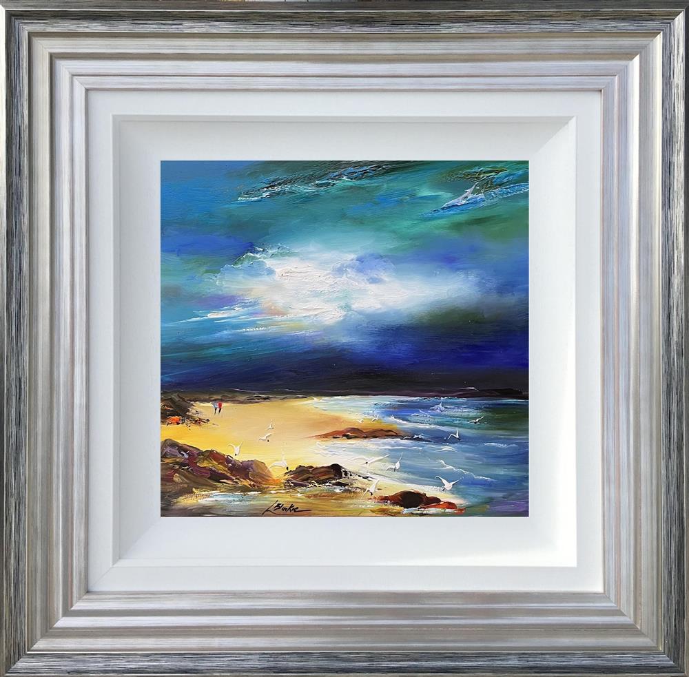 Lillias Blackie -  'Celestial Shore' - Framed Original Art