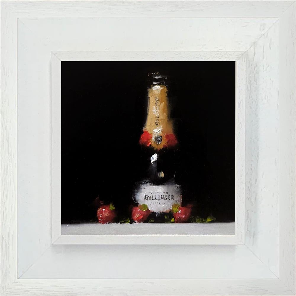 Neil Carroll - 'Champagne And Strawberries' - Framed Original Artwork
