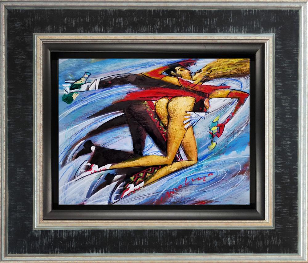 Andrei Protsouk - 'Champagne On Ice' - Framed Original Artwork