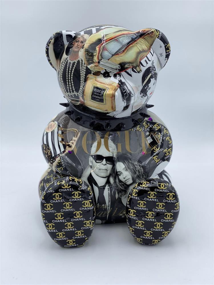 Naor - 'Chanel Bear XIX' -  Original Sculpture