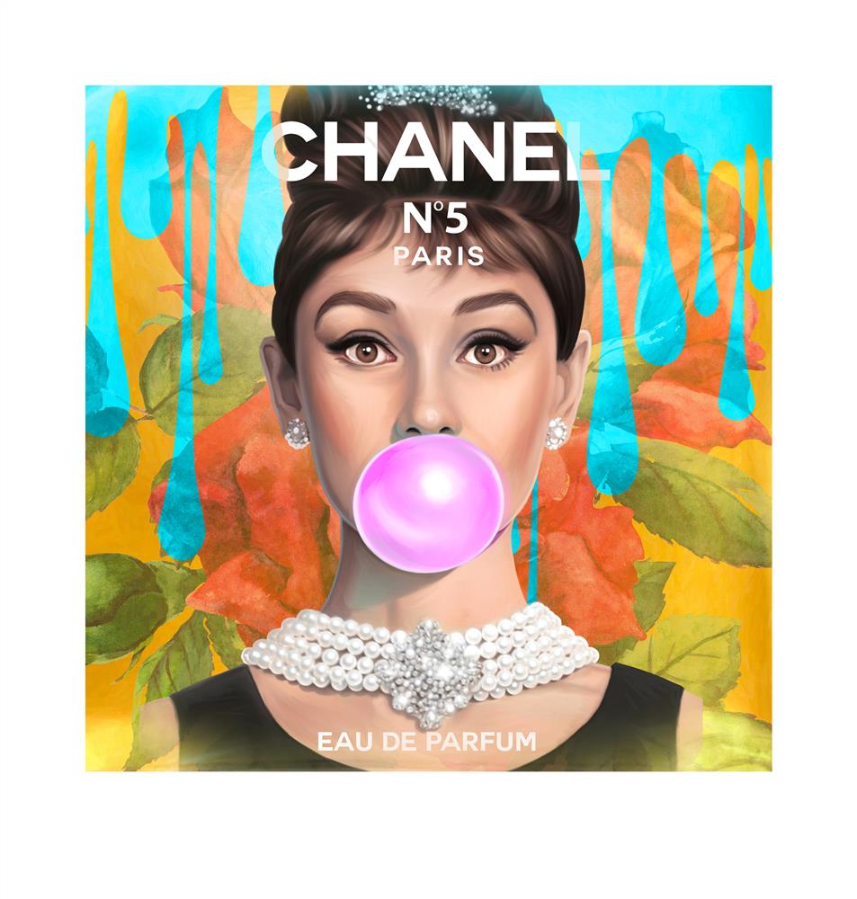 Sannib - 'Chanel No.5' - Framed Limited Edition