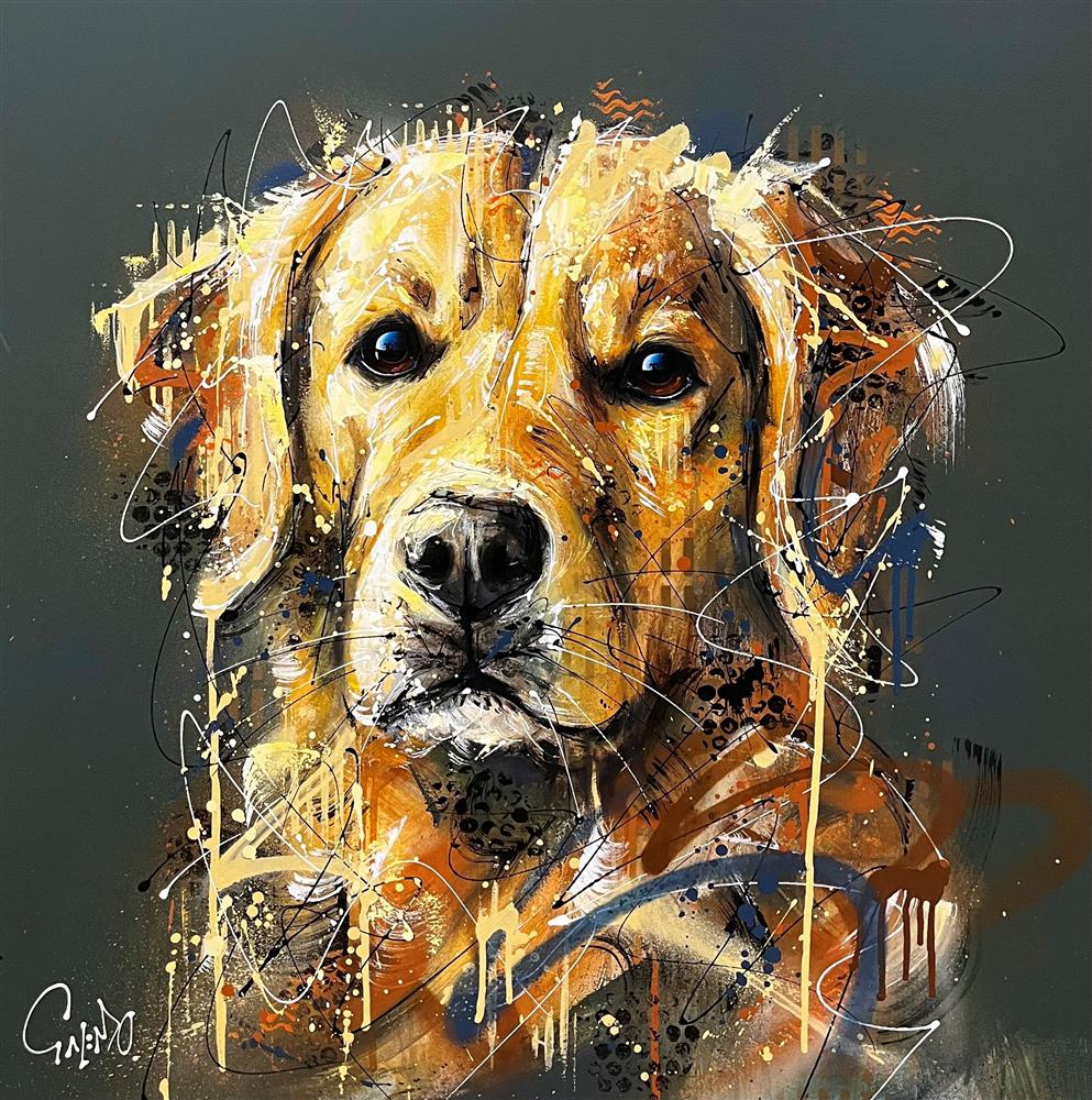 Joe Galindo - 'Charlie' - Framed Original Artwork