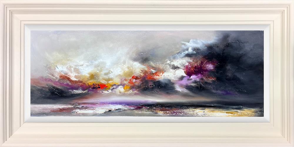 Anna Schofield - 'Chasing Storms II' - Framed Original Artwork