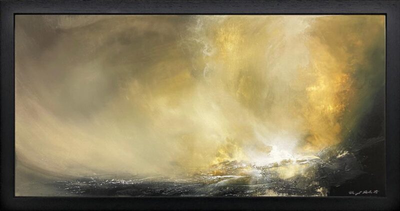 Sheryl Roberts - 'Chasing The Day' - Framed Original Artwork