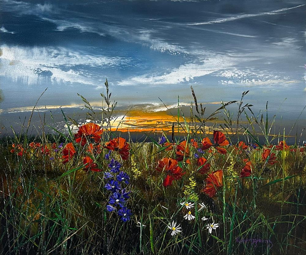 Kimberley Harris - 'Chasing The Light' - Framed Original Art