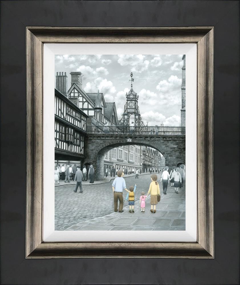 Leigh Lambert - 'Chester Times' - Canvas Exclusive - Framed Limited Edition Art