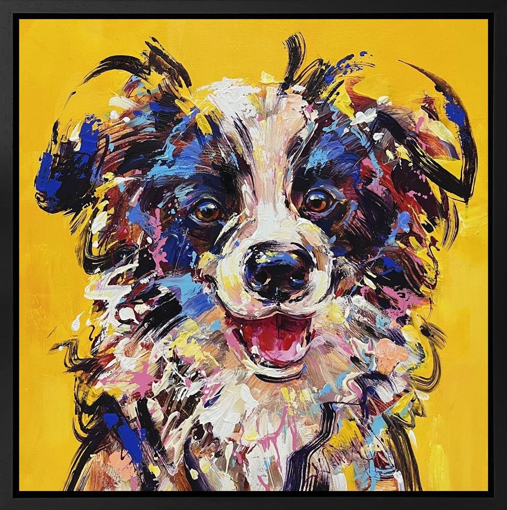 Anna Cher - 'Chief Mischief Officer' - Framed Original Artwork