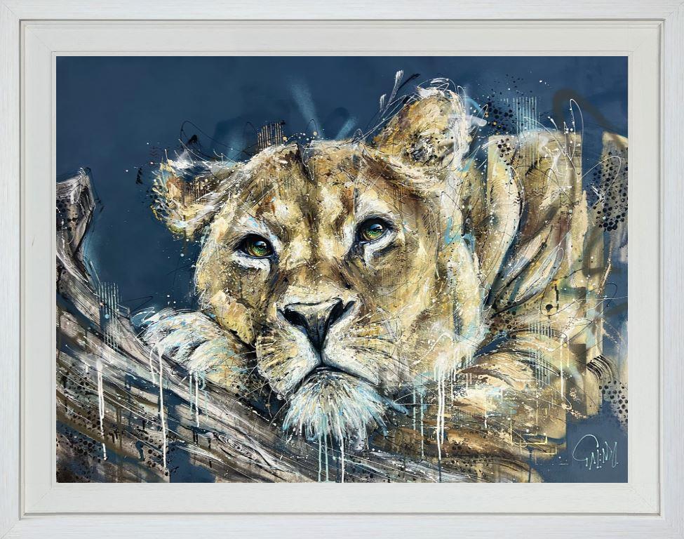 Joe Galindo - 'Chillin' Like A Villain' - Framed Original Art