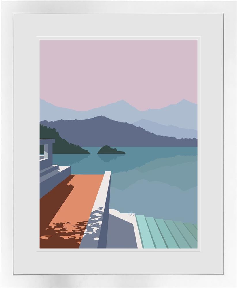 Oshe- 'Cicadas And Pines' - Framed Limited Edition