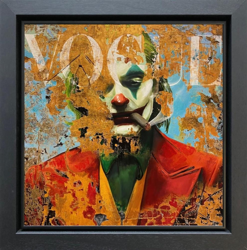 Sannib - 'Cigar Break- Miniature Exclusive' - Framed Limited Edition