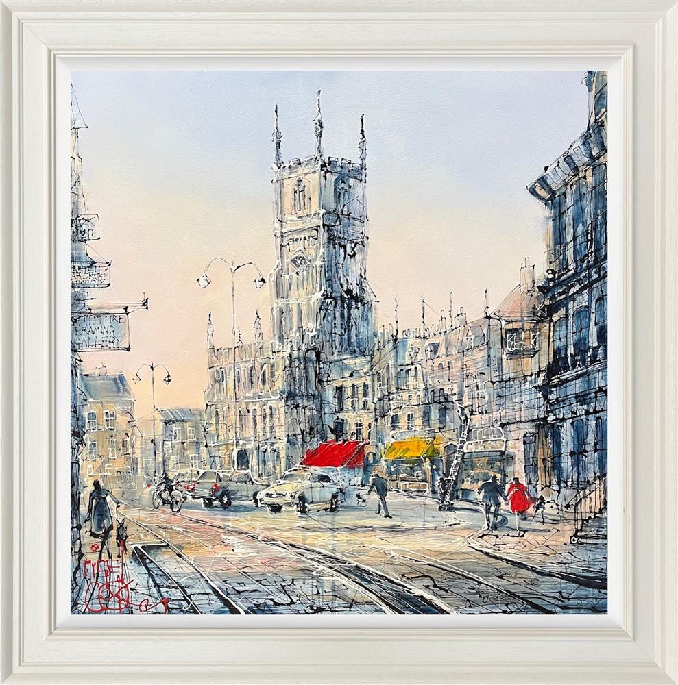 Nigel Cooke - 'Cirencester Life'  - Framed Original Artwork