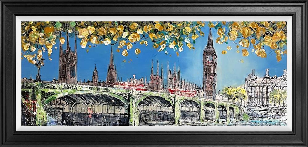 Nigel Cooke - 'City Crossing' - Framed Original Artwork