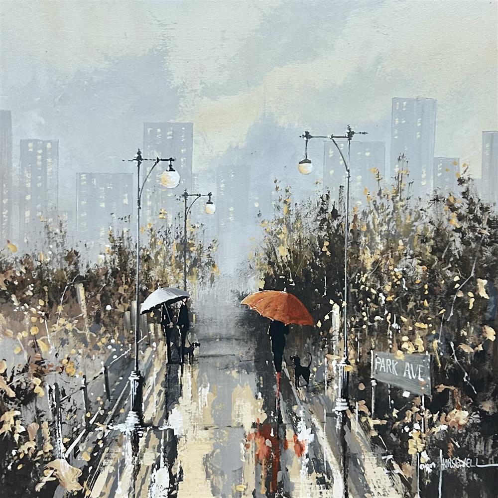 John Horsewell - 'City Reflections' - Framed Original Artwork