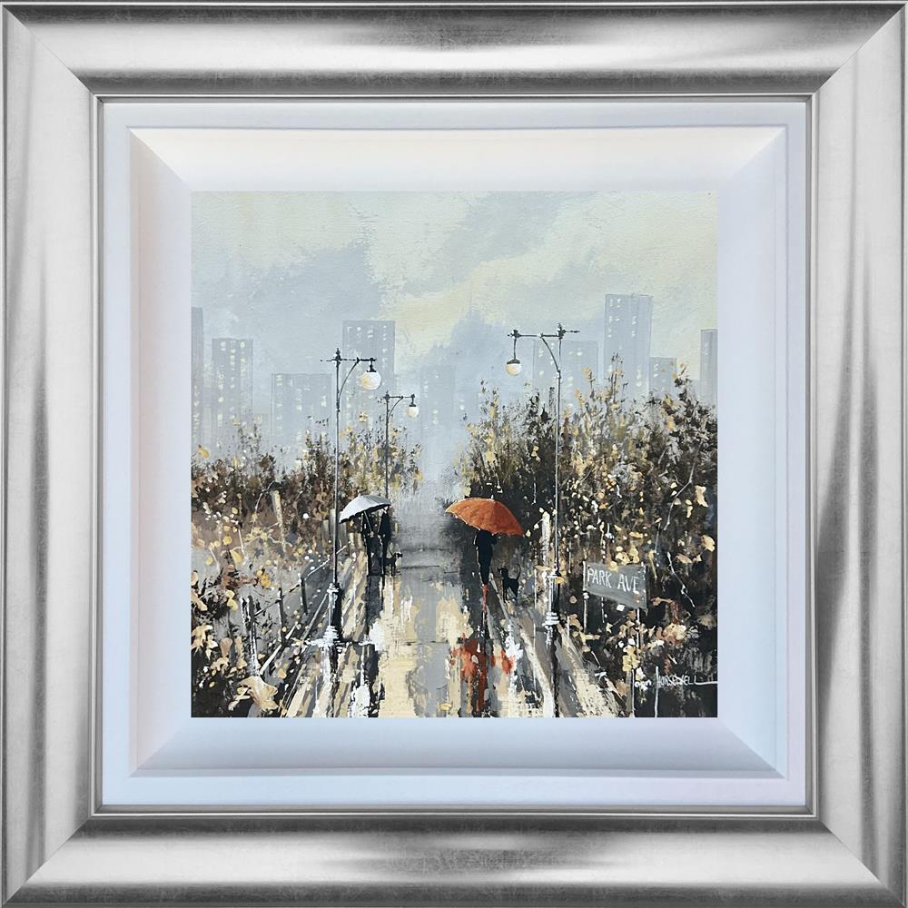John Horsewell - 'City Reflections' - Framed Original Artwork